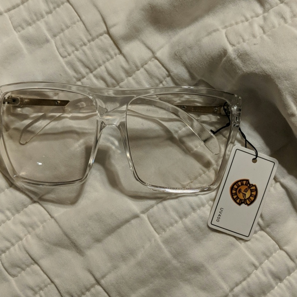 CLEAR UV GLASSES